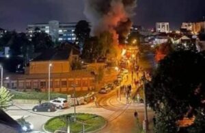 Zjarr në spitalin Covid të Tetovës, raportohet për shumë viktima