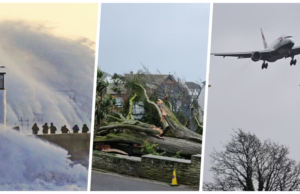 Panik në Angli! Era me shpejtësi 196 km\h shkatërron gjithçka, avionët nuk ulen dot në pistë