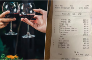 Pronari i restorantit fëlliq keq çiftin që kishin dalë për Shën Valentin: Ikën pa paguar, morë 4 shishe verë!