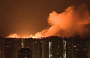 Pas përfundimit të raundit të parë të negociatave, Kievi tronditet nga një shpërthim i fortë