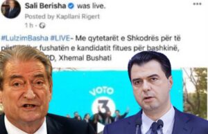 Basha i vjedh Facebook-un Berishës dhe del LIVE në fushatë