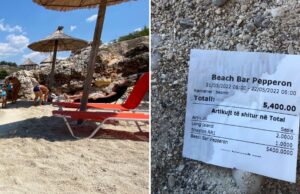 Çmimet në jug shokojnë qytetarin: 54 mijë lekë çadra dhe dy pije!