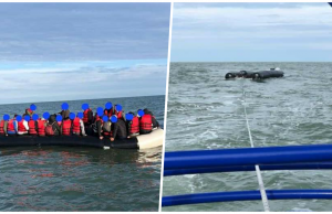 Po ikinin drejt Anglisë/ Shqiptarët përjetojnë tmerr dhe rrezikojnë mbytjen, u dëmtua motori i gomones